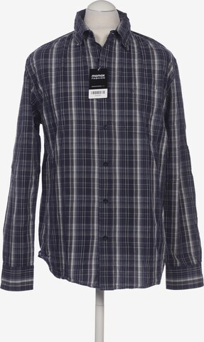 WRANGLER Button Up Shirt in L in Blue: front