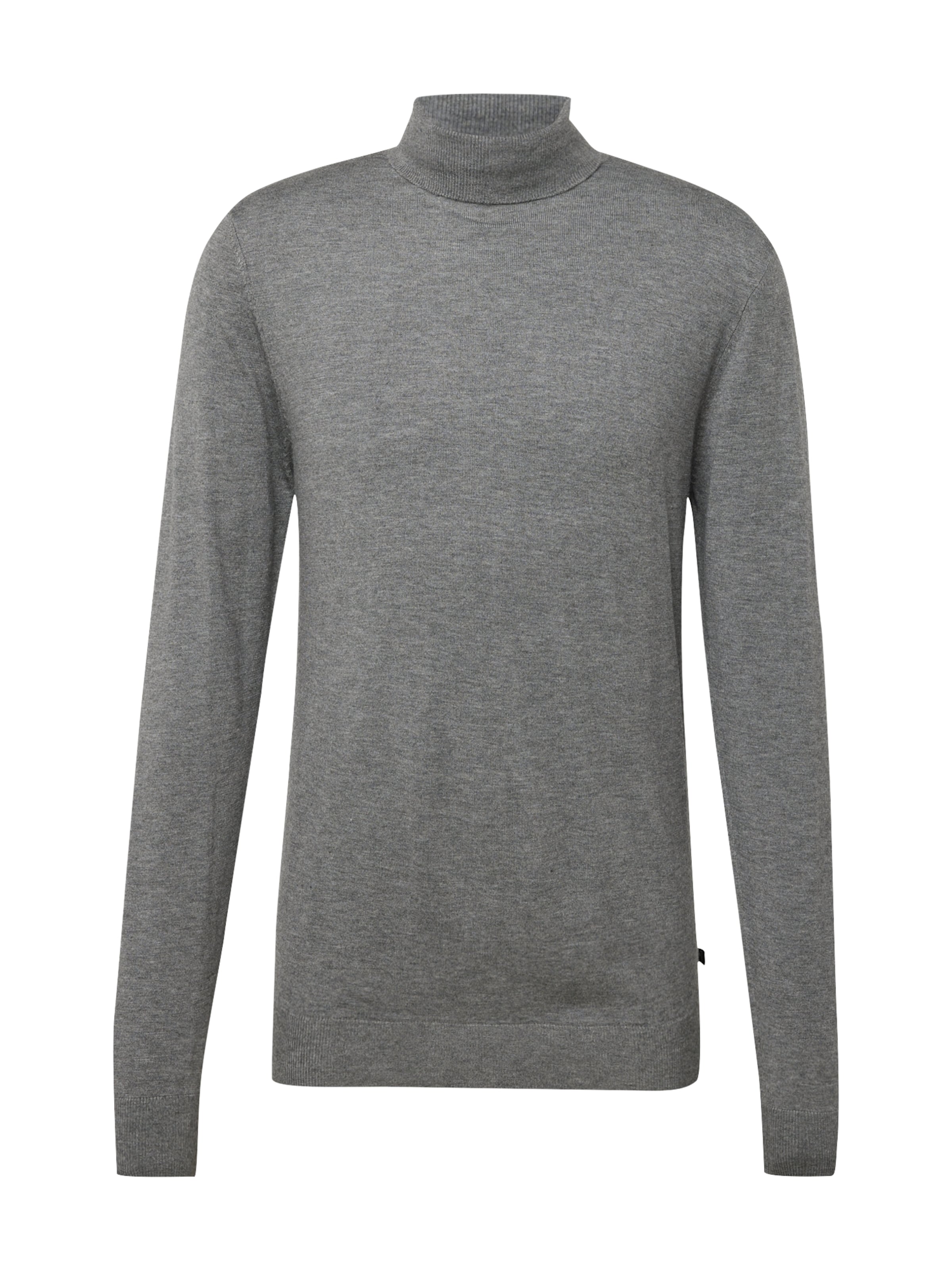 Pull-over QS en gris : devant