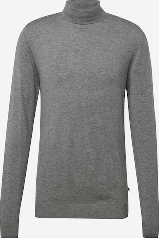 Pullover di QS in grigio: frontale