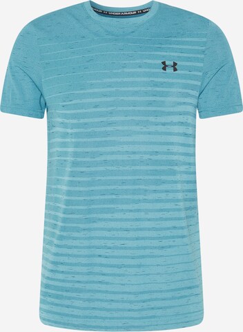 UNDER ARMOUR Functioneel shirt in Blauw: voorkant