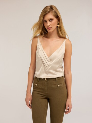 MOTIVI - Top en beige