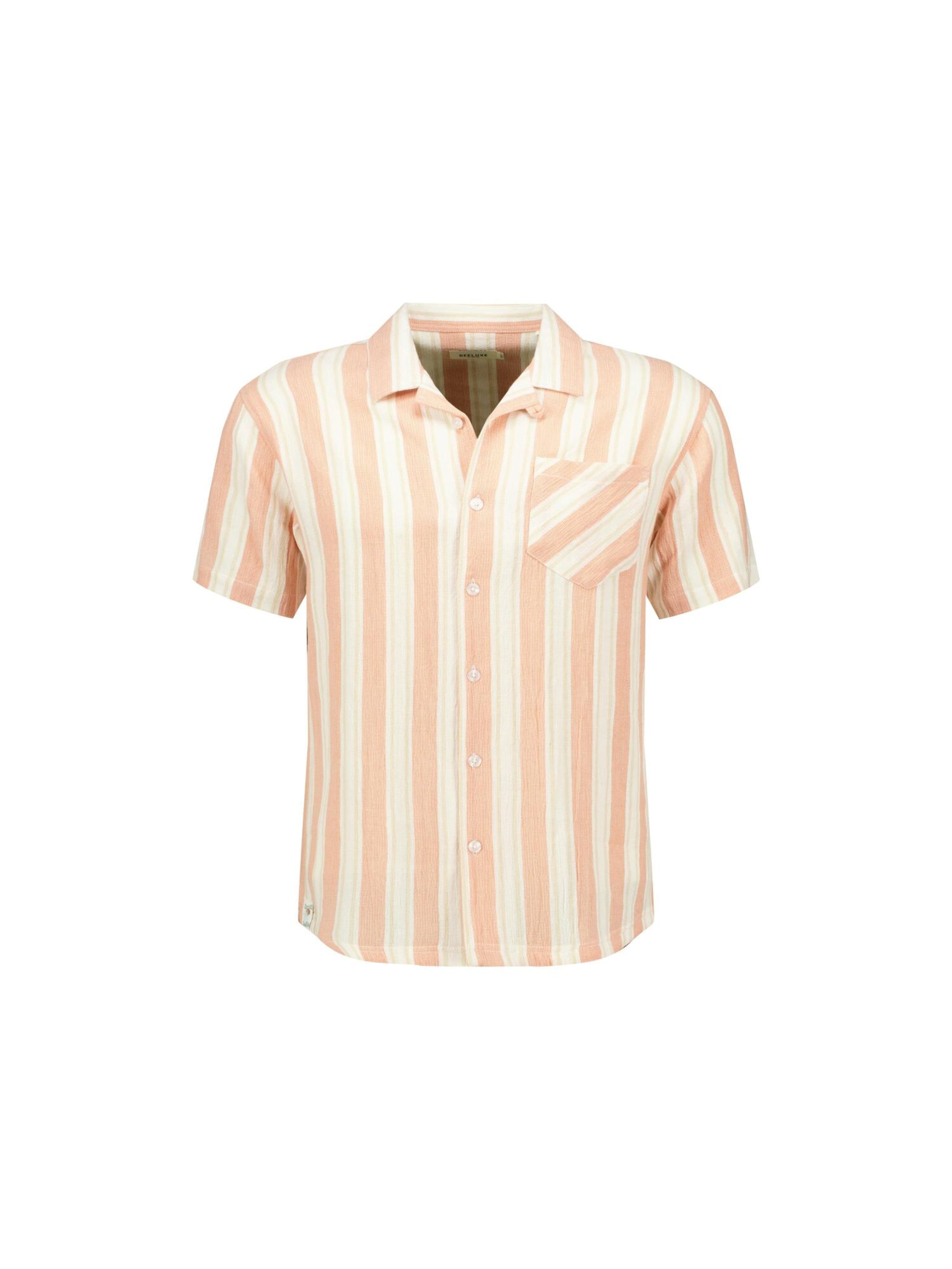 Coupe regular Chemise 'CURRIES' Deeluxe en rose : devant