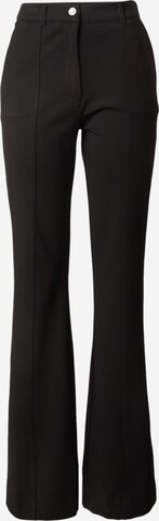 Bootcut Pantalon 'ANNA' GUESS en noir : devant