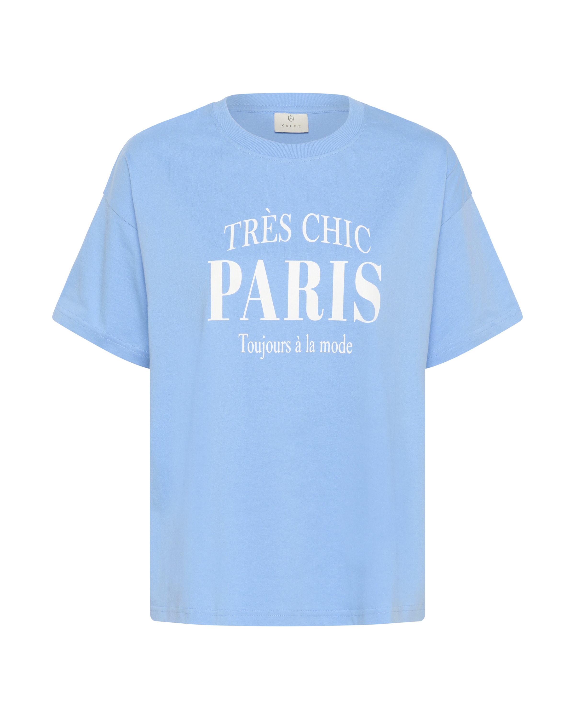 Kaffe T-Shirt 'KAFreja' in Blau: Vorderseite