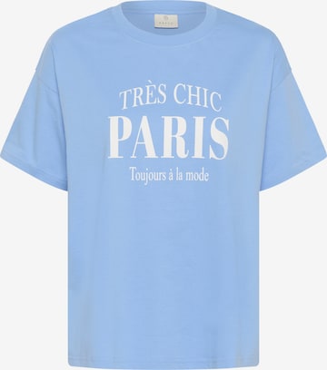 mėlyna Kaffe Marškinėliai 'KAFreja': priekis