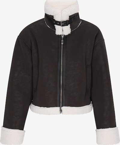 Žieminė striukė iš DreiMaster Vintage, spalva – antracito spalva / balta, Prekių apžvalga