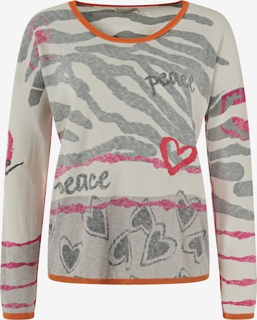 eve in paradise Sweater 'Bettina' in Beige: front