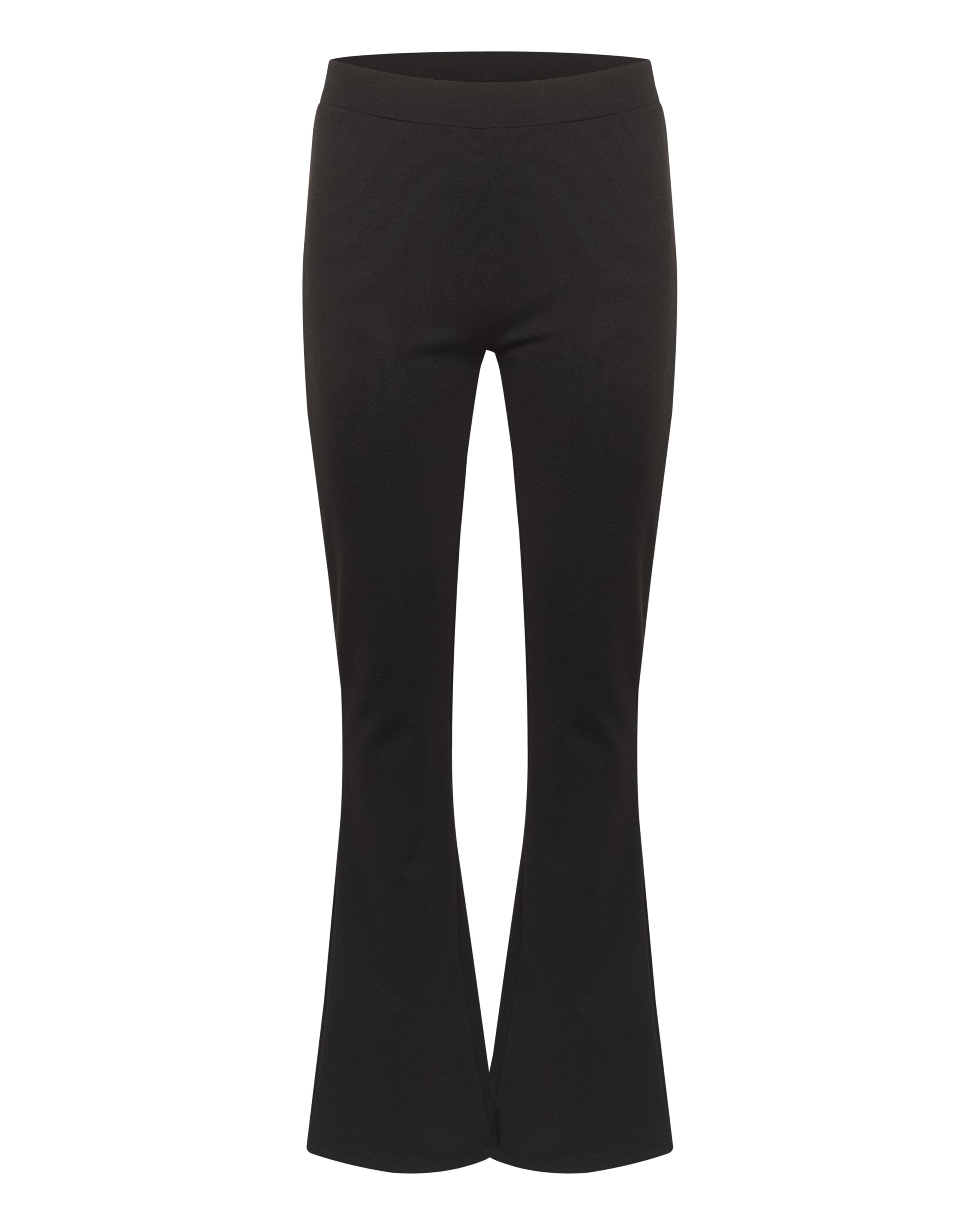 Kaffe Zvonový Kalhoty 'KAJenny' – černá: přední strana