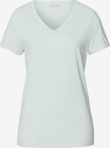 Hanro - Camisa 'Sleep & Lounge' em branco: frente