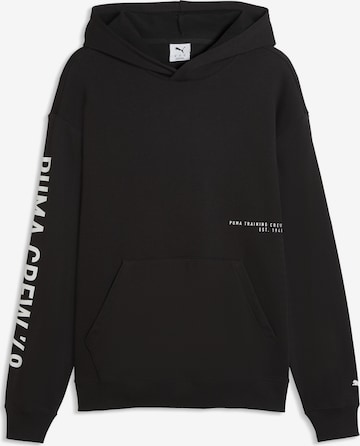PUMA Sweatshirt in Schwarz: Vorderseite