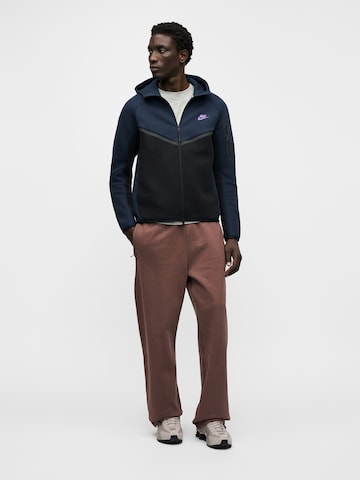 Veste de survêtement 'TCH FLC' Nike Sportswear en noir