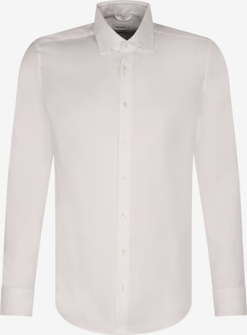 SEIDENSTICKER Slim fit Business Shirt in White: front