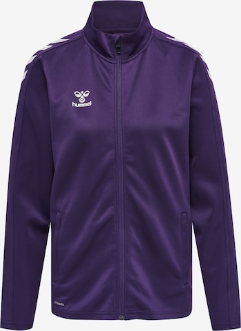 Hummel Sportssweatjakke 'Core' i lilla: forside