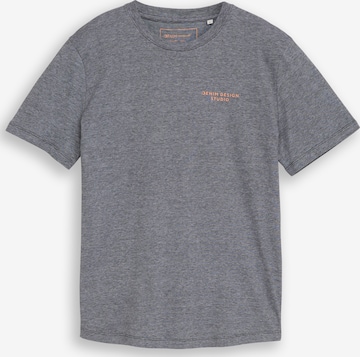 TOM TAILOR DENIM Shirt in Zwart: voorkant