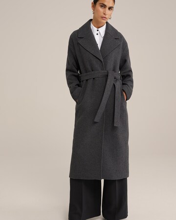 WE Studio Between-seasons coat in Grey: front