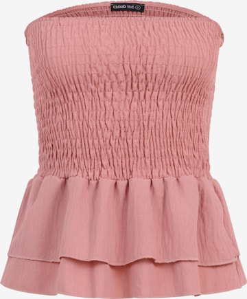 Top di Cloud5ive in rosa: frontale
