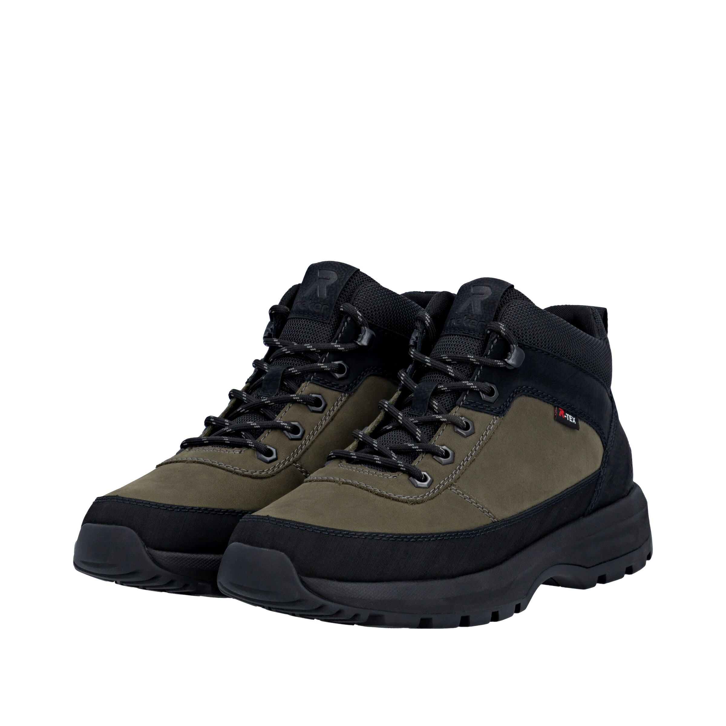 Bottes à lacets 'U1670' Rieker en vert