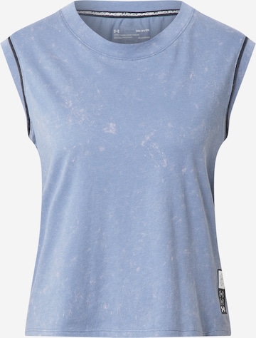 UNDER ARMOUR Sporttop 'Run Anywhere' in Blau: predná strana