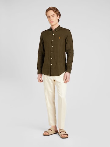 Polo Ralph Lauren Slim fit Button Up Shirt in Green