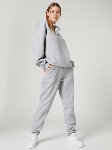 Effilé Pantalon 'Lenja' VIERVIER en gris