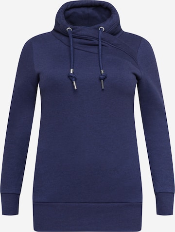 Ragwear Plus Sweatshirt 'Neska' in Blau: predná strana