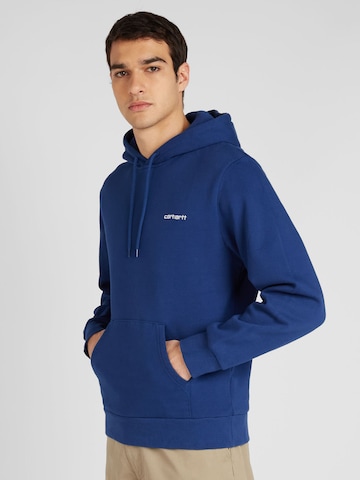 Sweat-shirt Carhartt WIP en bleu : devant