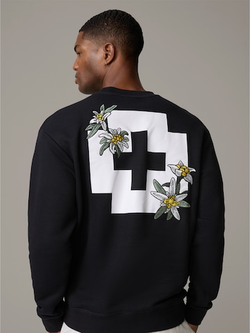 STRELLSON Sweatshirt ' Kian' in Zwart