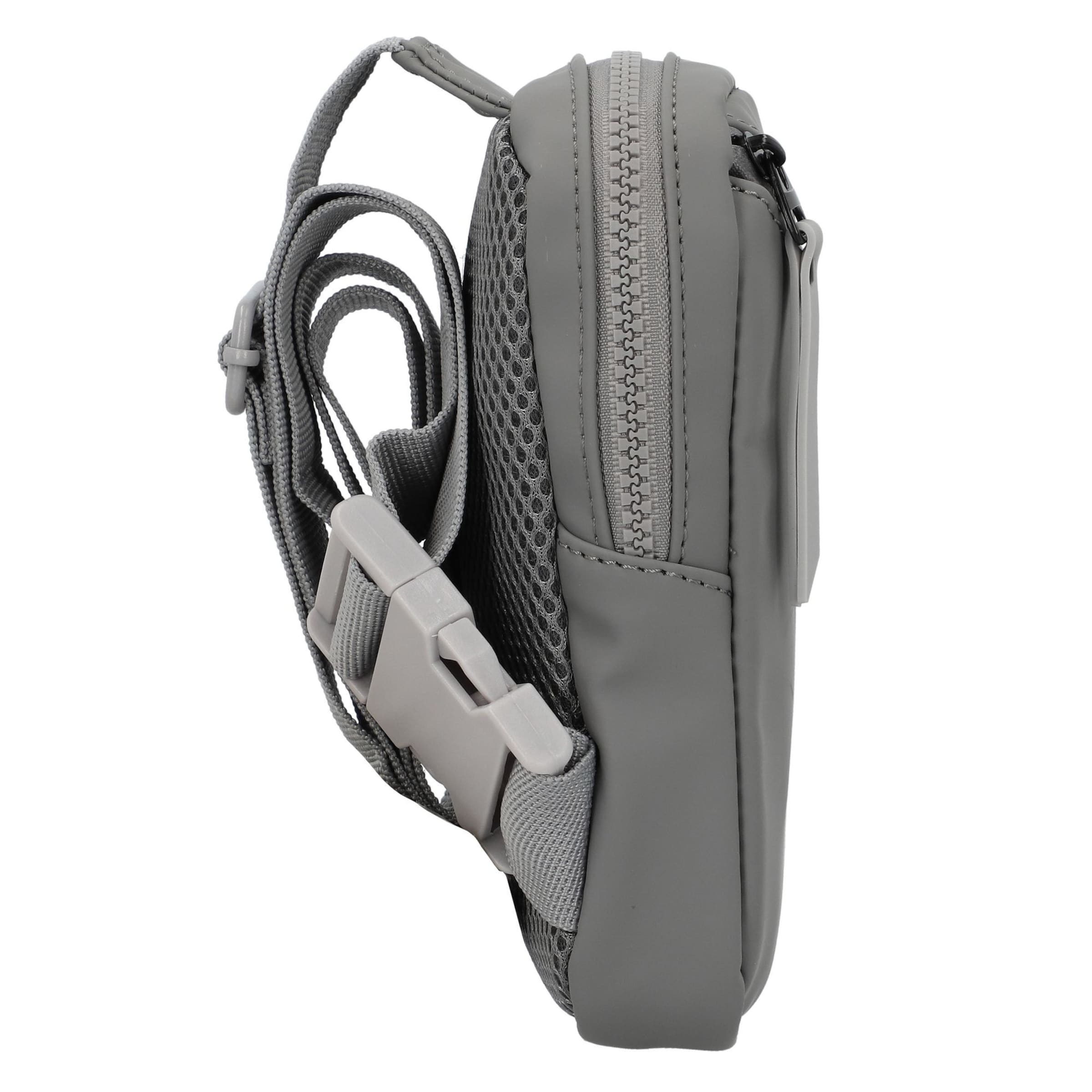 Borsa a tracolla di Polestream (STRZ) in grigio