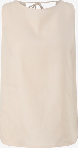 COMMA Blouse in Beige: front