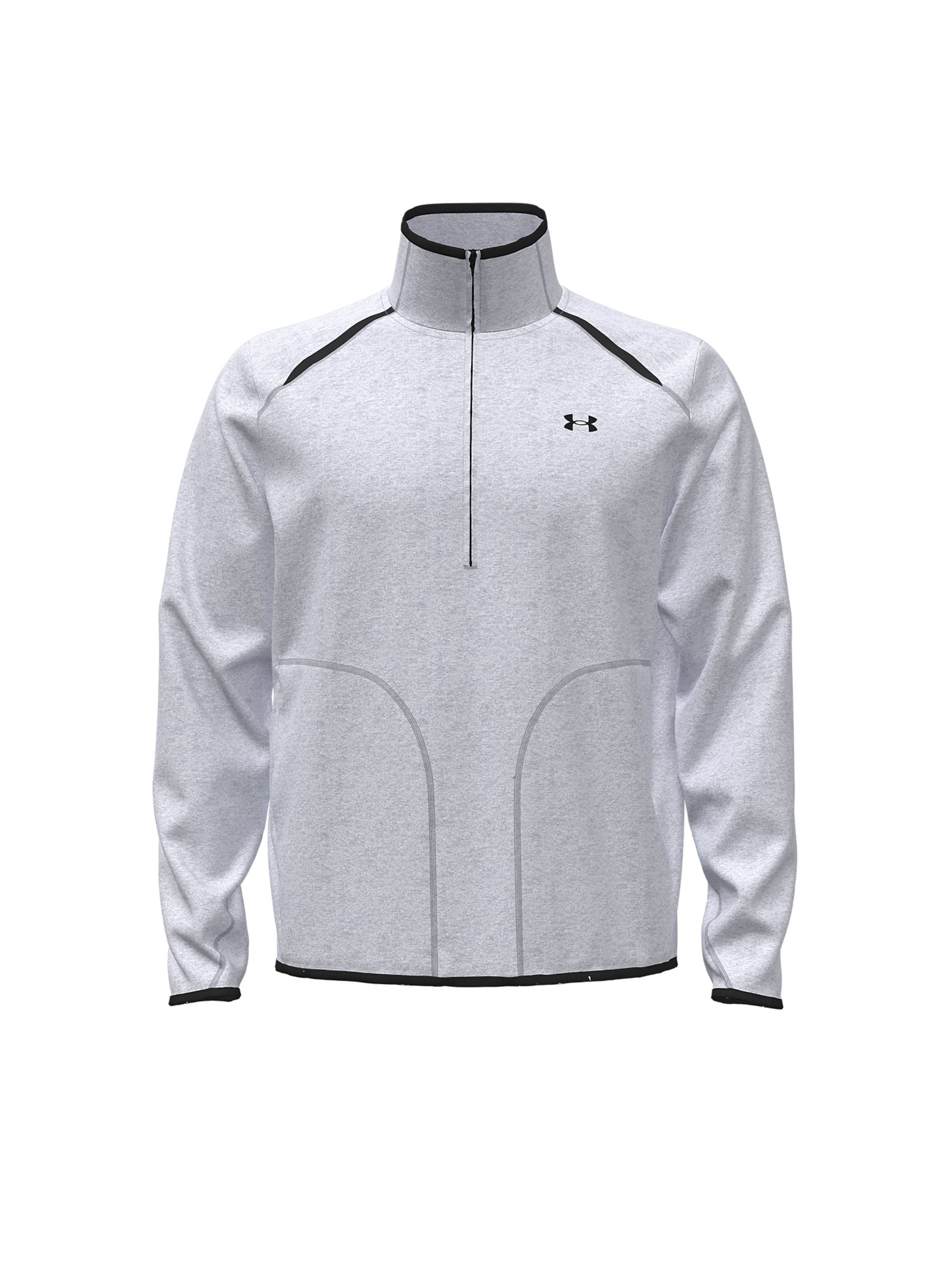 UNDER ARMOUR Sportsweatshirt in Grijs: voorkant