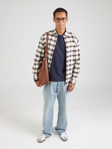 INDICODE JEANS Shirt 'Erikos' in Blauw