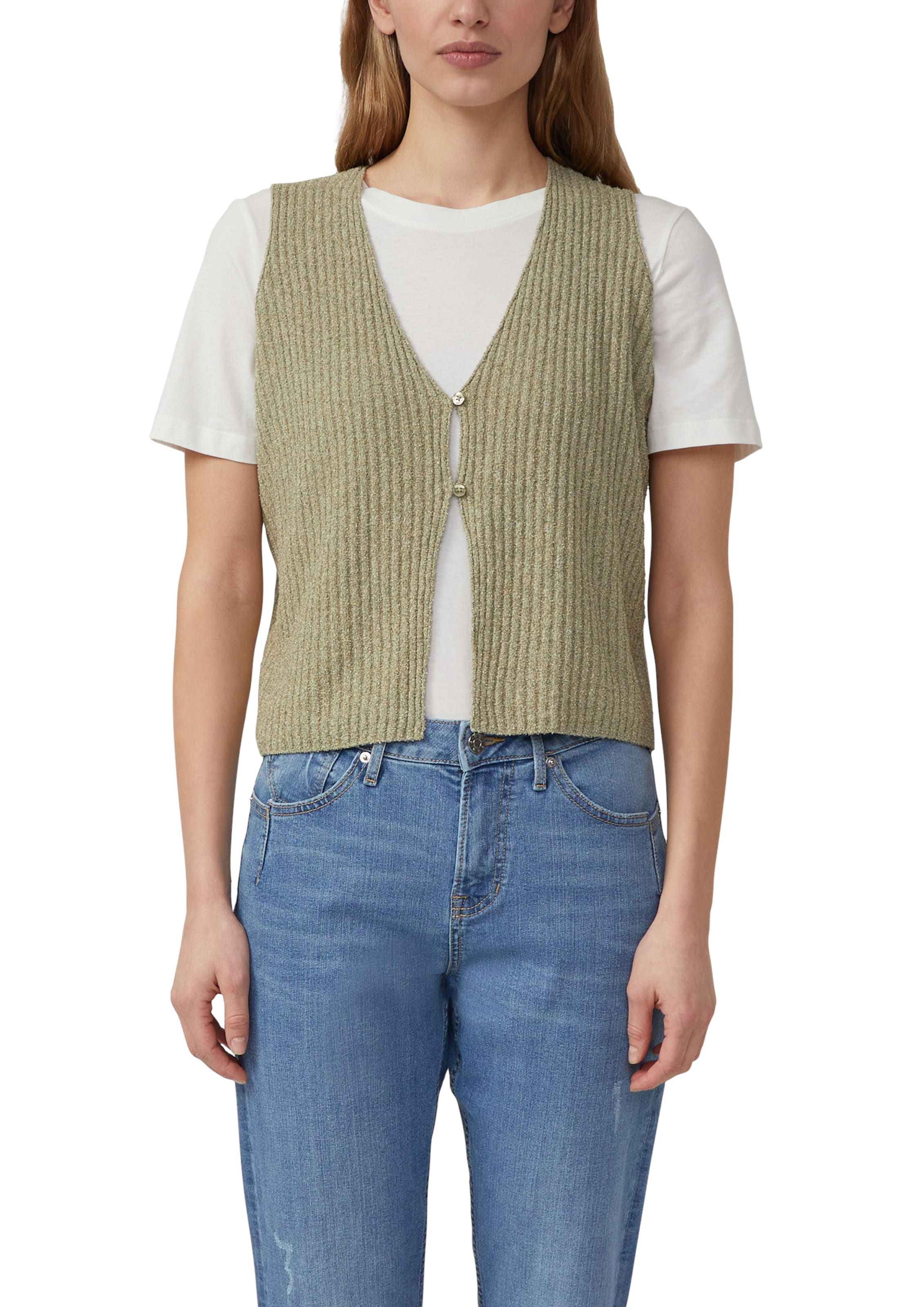 s.Oliver Bodywarmer in Groen