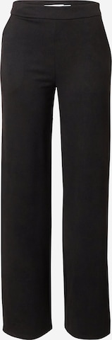 VILA - Pierna ancha Pantalón 'SUDAS' en negro: frente