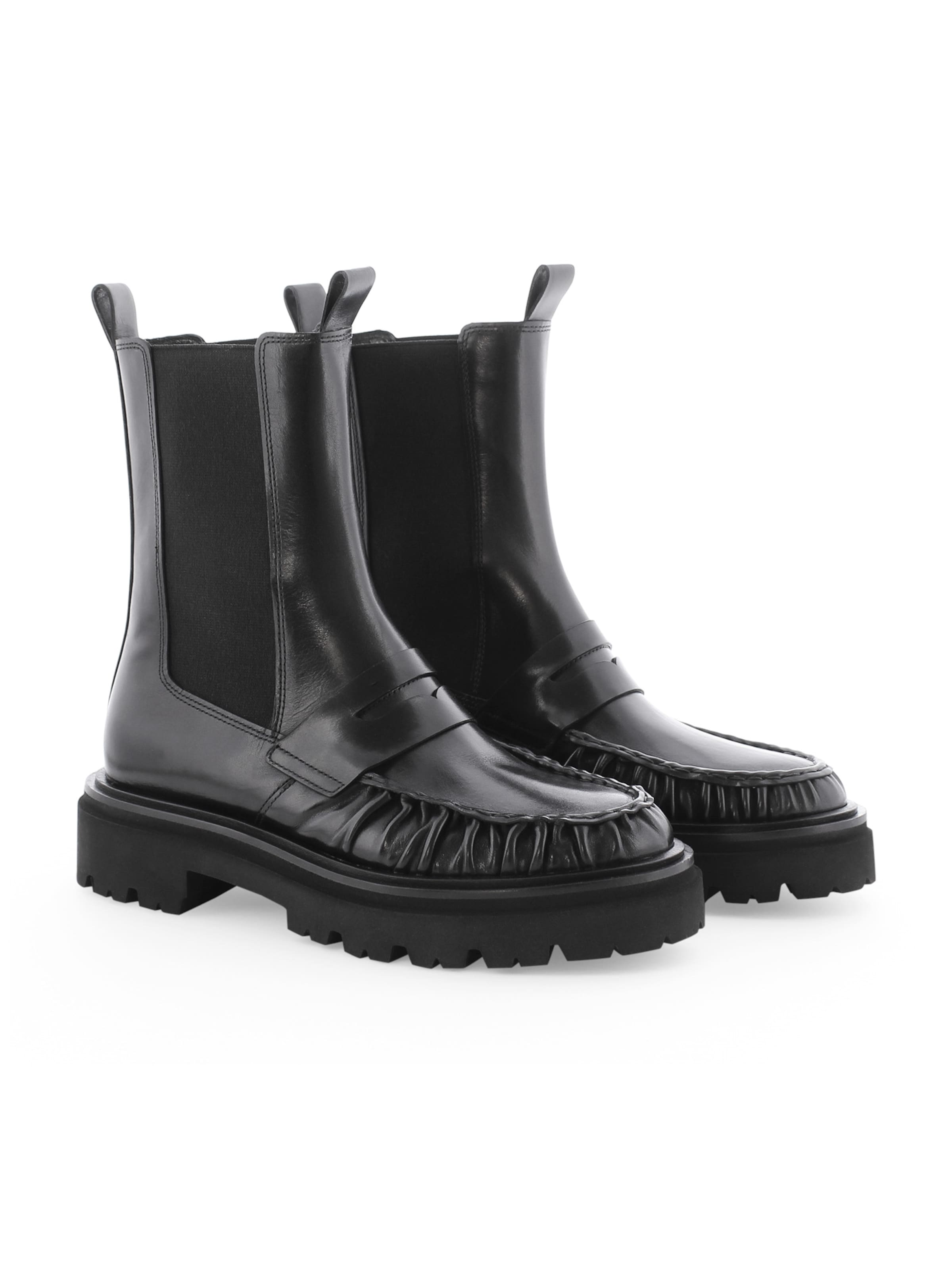 Chelsea Boots ' BELL ' Kennel & Schmenger en noir