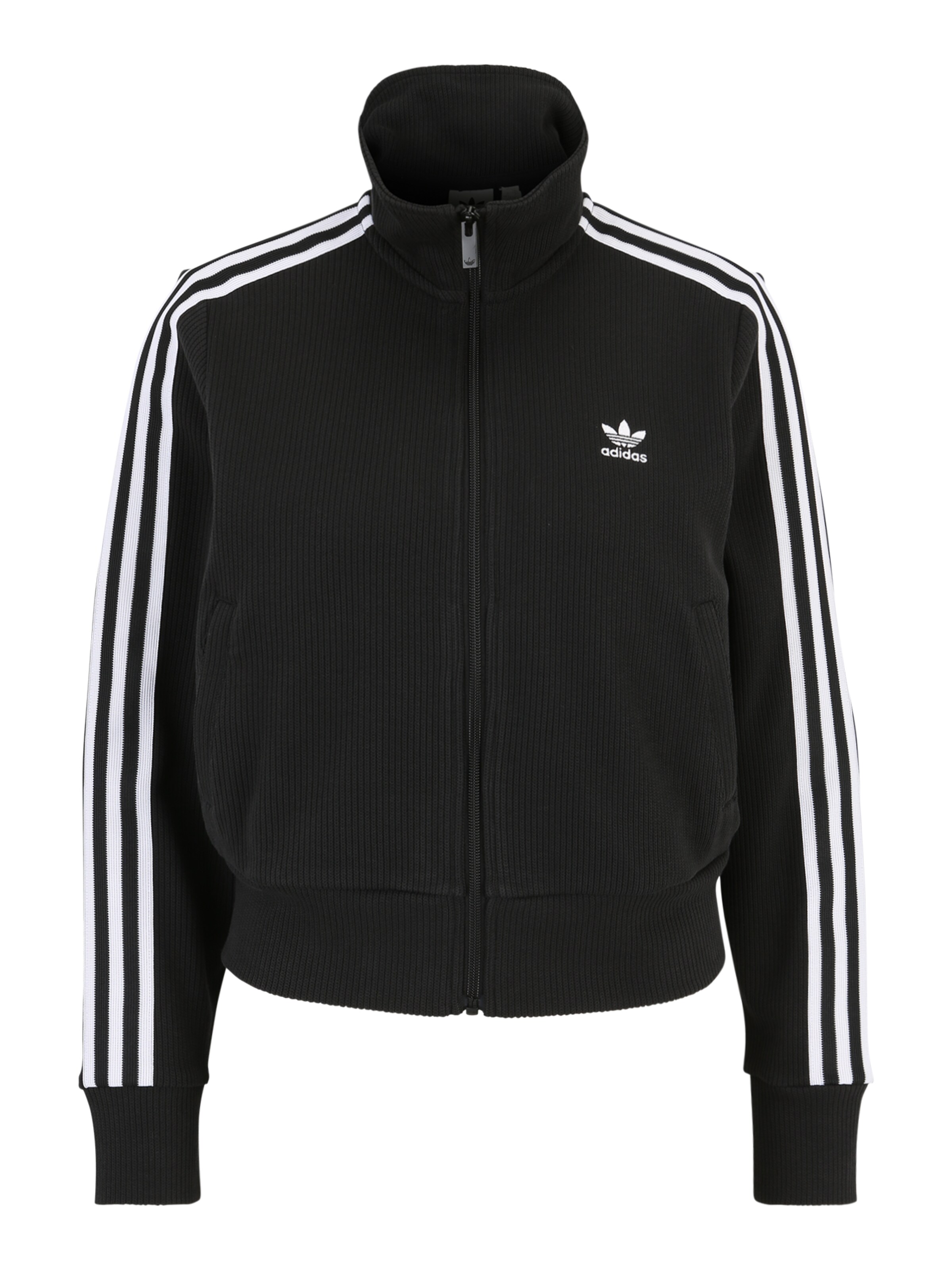 ADIDAS ORIGINALS Cardigan i sort: forside