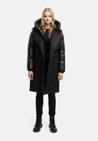 NAVAHOO Winter coat 'City-Glow 14' in Black