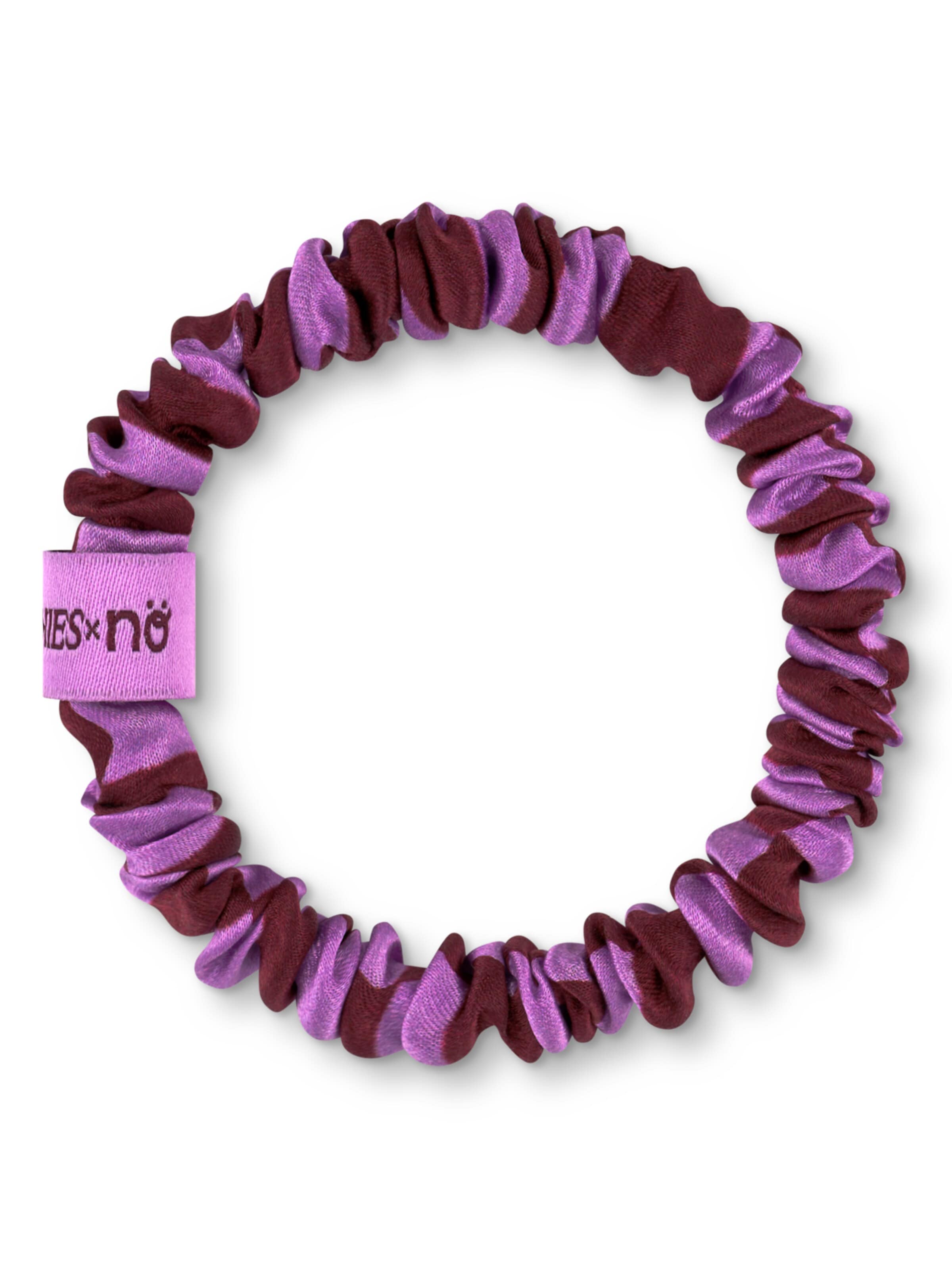 BRUNCHIES® Hair jewelry 'Co-Creation BRUNCHIES® x NÖ by Love It Green – 3er Set aus 100 % Maulbeerseide für absolute Haarliebe' in Orange
