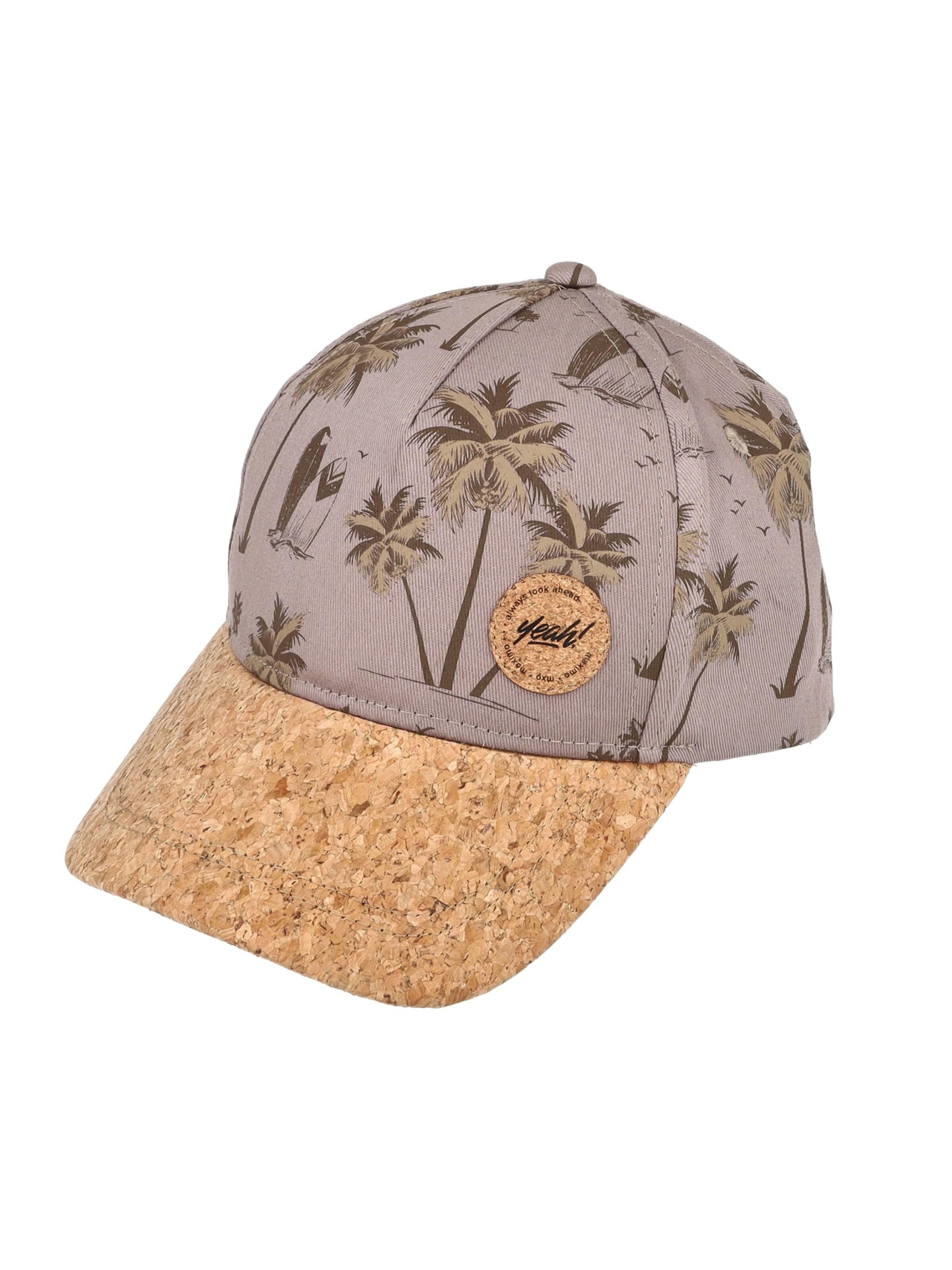 MAXIMO Hat in Brown: front