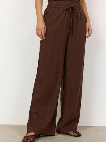Loosefit Pantalon ' INA 61-C ' Soyaconcept en marron