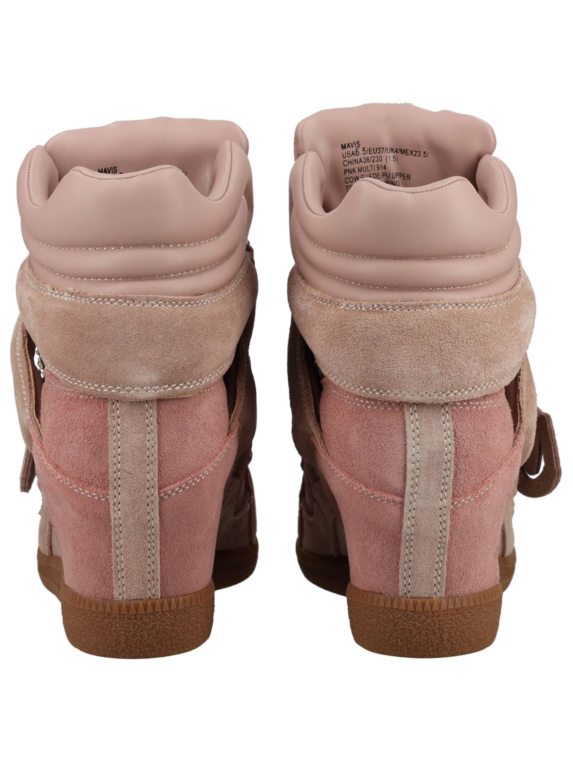 STEVE MADDEN Korkeavartiset tennarit 'Mavis' värissä vaaleanpunainen