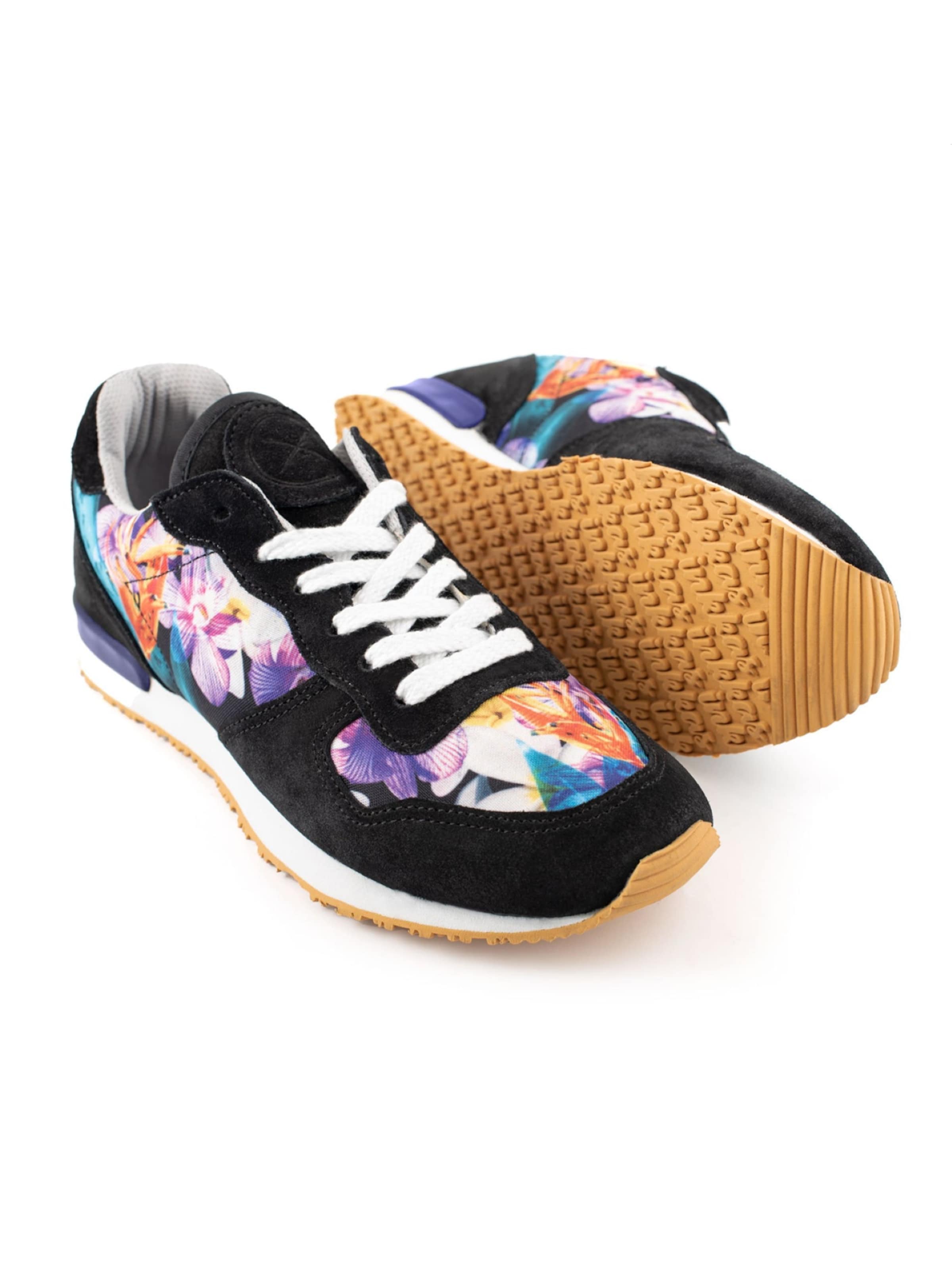 inkkas Sneaker low 'Inkkas Caladium Sneaker – Handgefertigter Damen-Sneaker aus Leder'‌‌‌‌‌‌‌ in Mischfarben