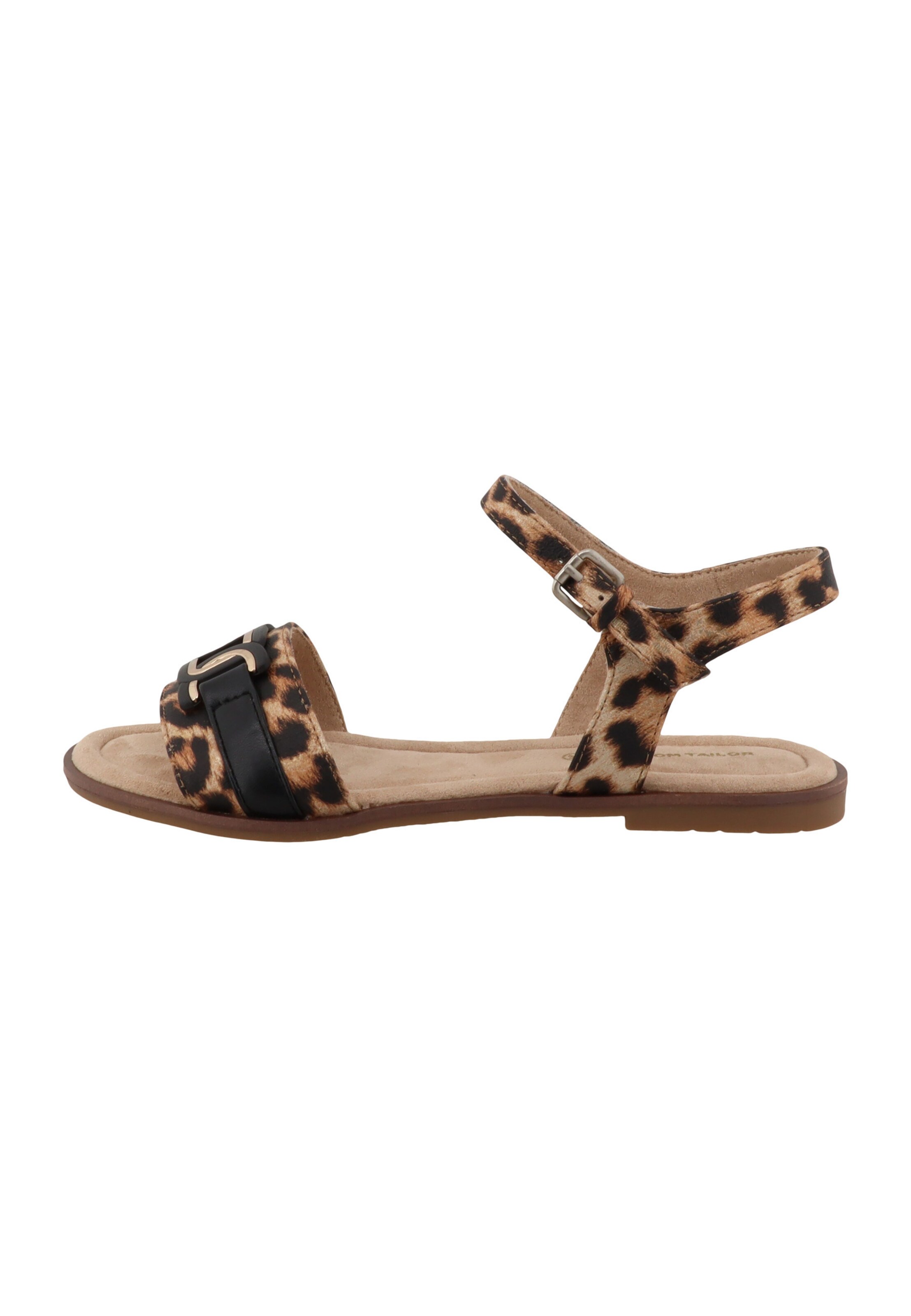 TOM TAILOR - Sandalias en marrón