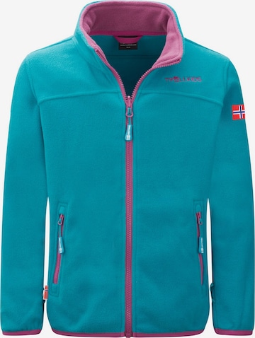 TROLLKIDS Fleece Jacket in Purple: front