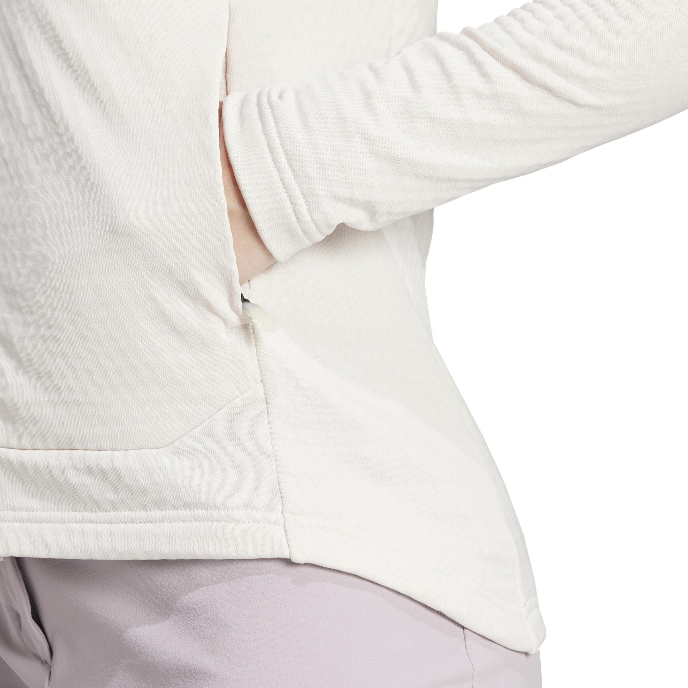 ADIDAS TERREX Athletic Fleece Jacket 'Multi Light' in Purple