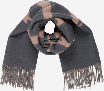 AllSaints Scarf in Grey: front