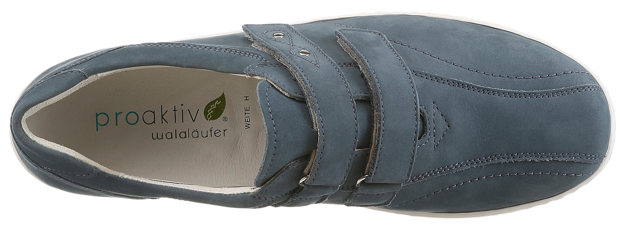 WALDLÄUFER Slipper in Blau