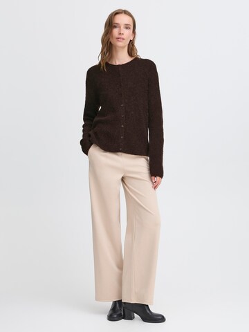 ICHI Strickjacke 'IHKAMARA' in Braun
