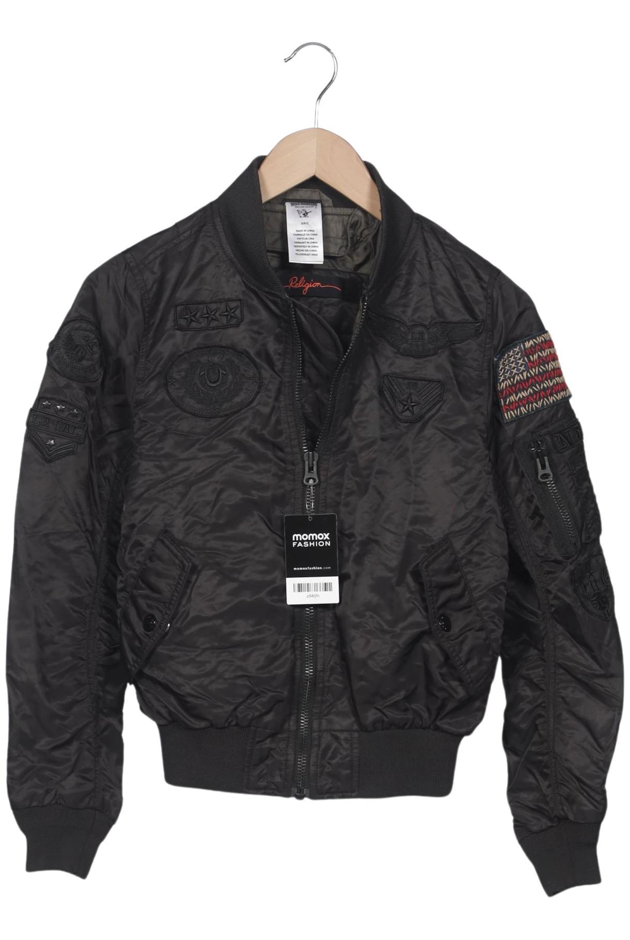 True Religion Jacket & Coat in S in Black: front