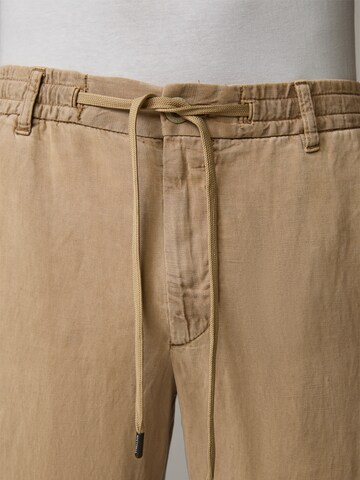 STRELLSON Slim fit Pants 'Saturn ' in Brown