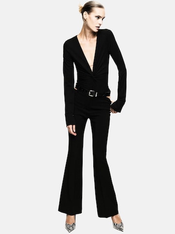 IMPERIAL Regular Broek 'IMPERIAL PANTALONE PANTALONE' in Zwart